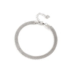 Pulseira Prata Esterlina 925 Clássica Ajustável
