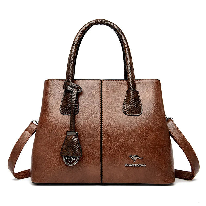 Bolsa Tiracolo Couro Legítimo Sarela Rossano