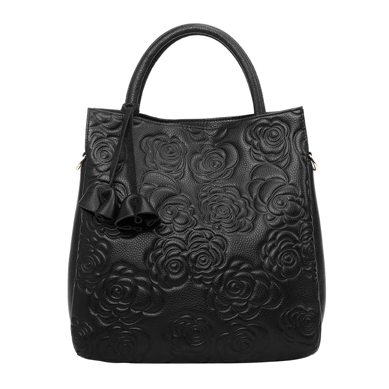 Bolsa de Mão Couro Legítimo Sarela Nancy