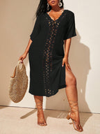 Saída De Praia Plus Size Gabriela