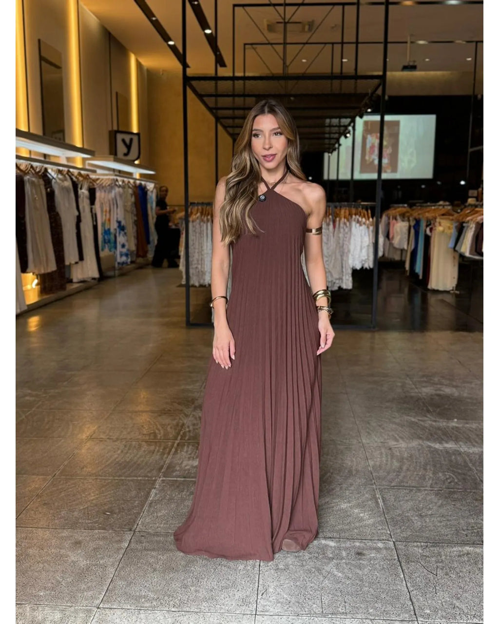 Vestido Plissado Rafa